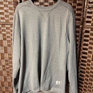 Rugged Elements Durable Utility Long Sleeve Crew Shirt Menโs Large Heather Gray